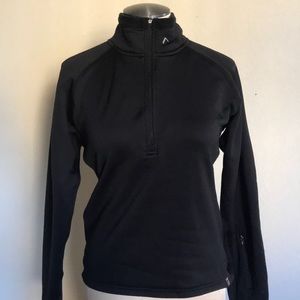 Black fleece jacket